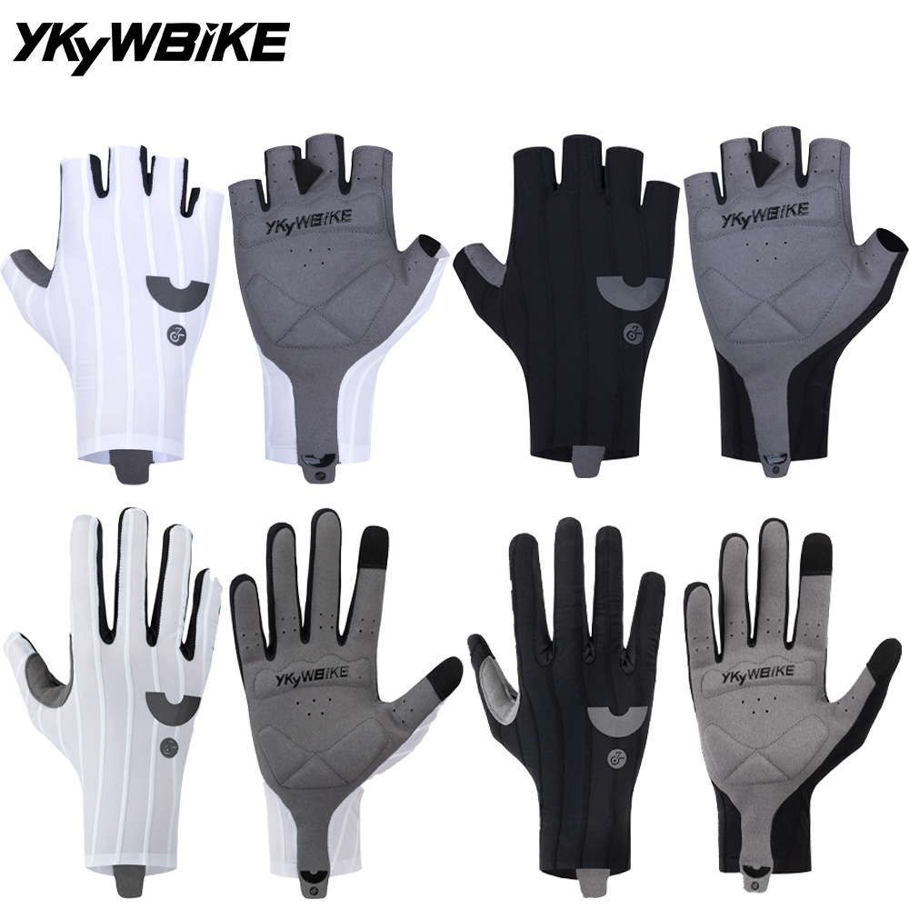 Cycling Glove Padded - Rękawice rowerowe YKYWBIKE, tkane, aerodynamiczne, w