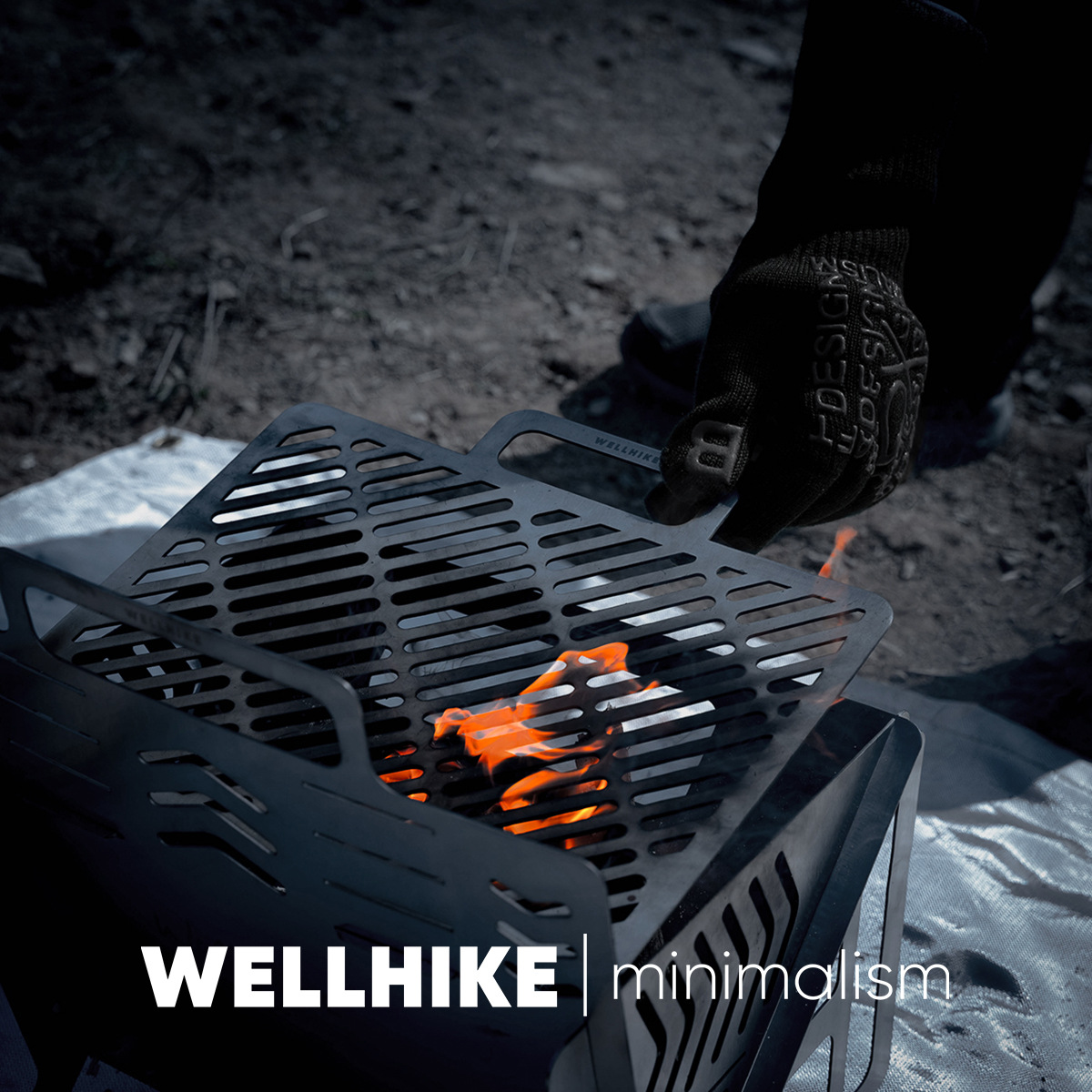 Oven Mitt Silicone - Rękawice kempingowe odporne na ciepło i