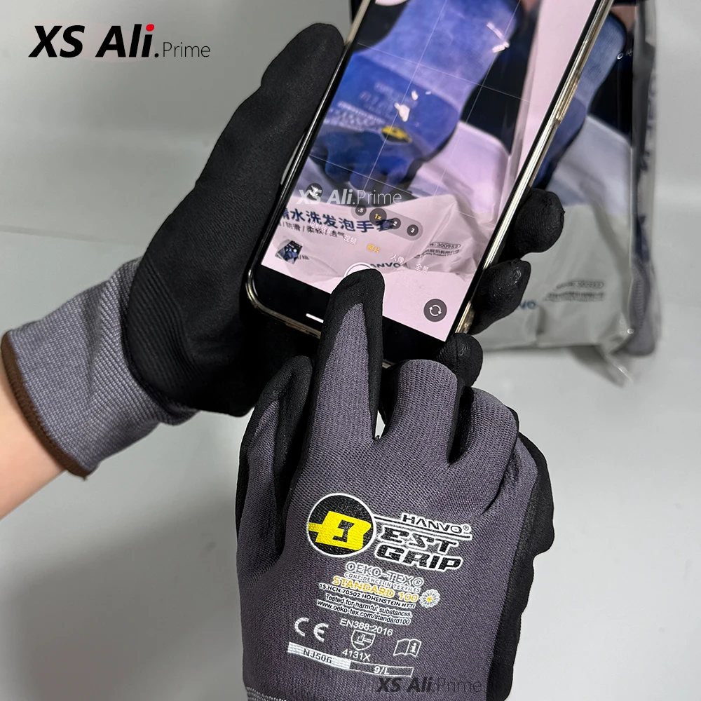 1/10 par rękawic z pianki nitr – Nitrile Mechanic Glove recenzja i cena