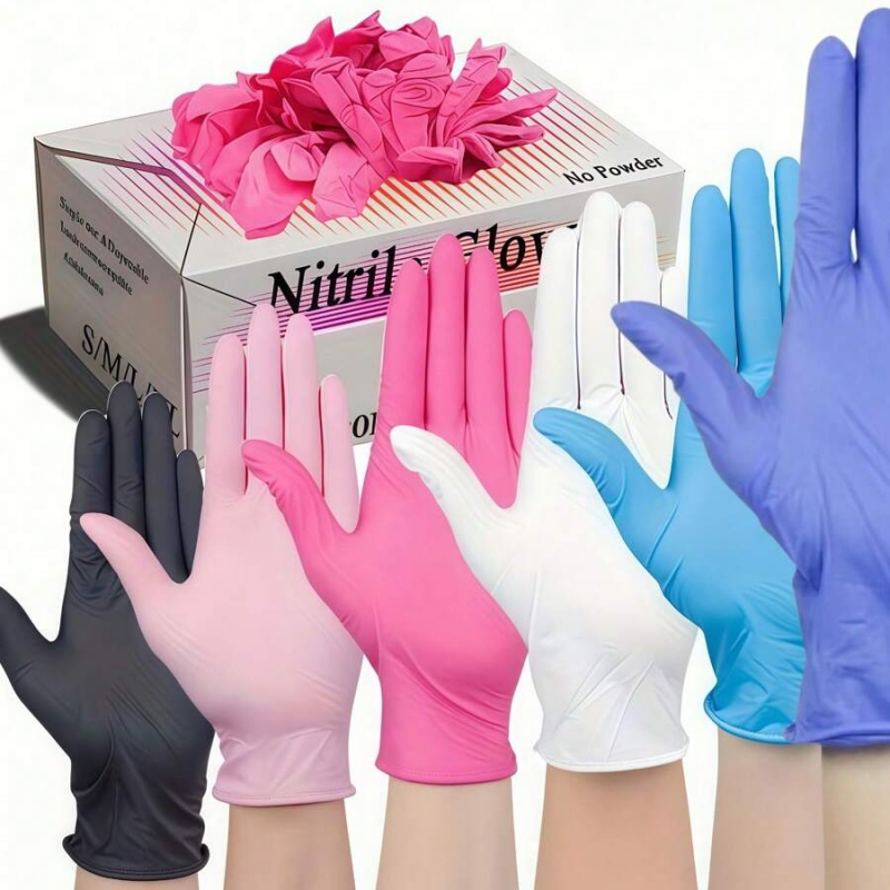 100 SZTUK Jednorazowych Rękawi – Nitrile Mechanic Glove recenzja i cena