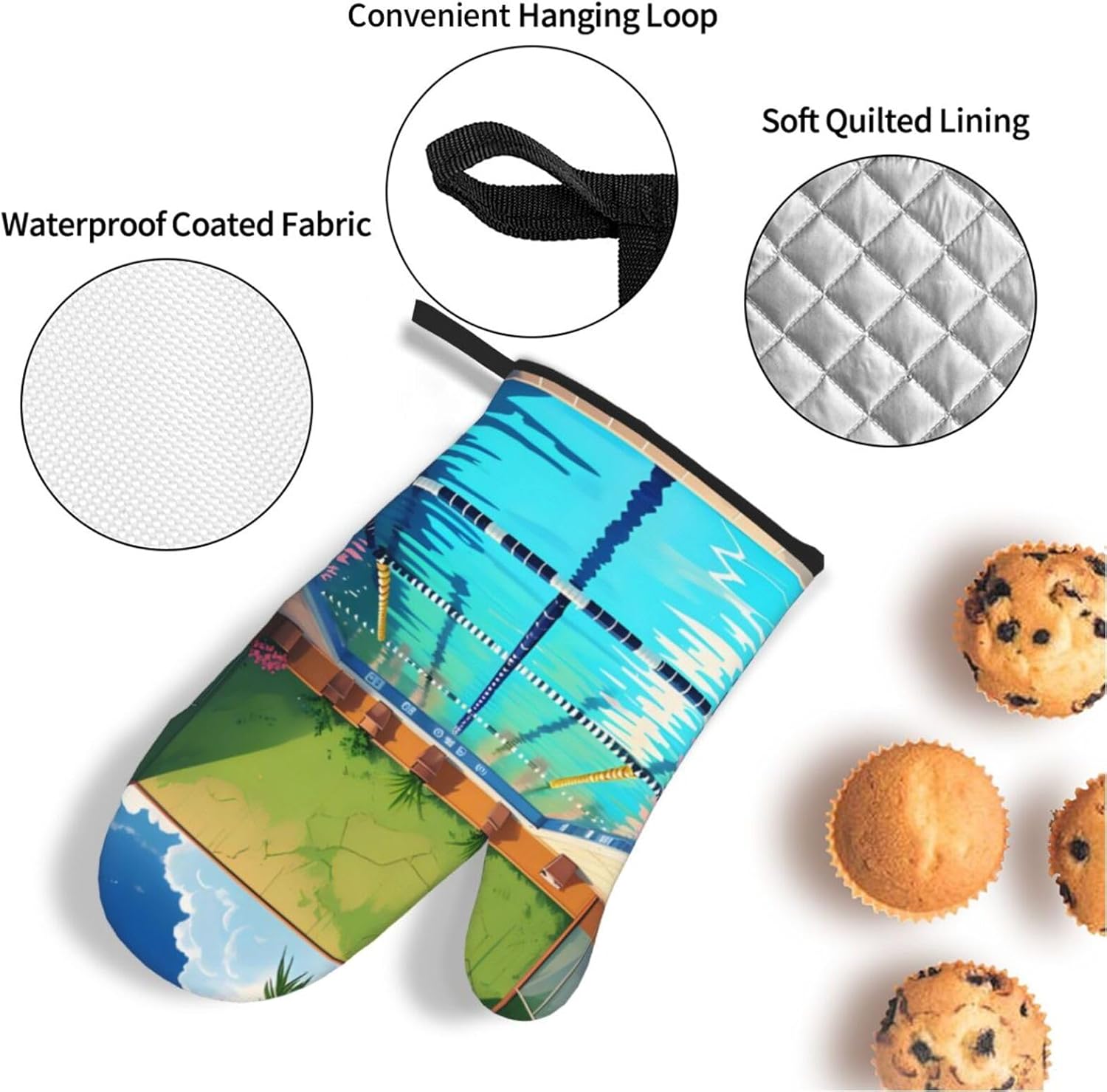 Silikonowe rękawice kuchenne i – Oven Mitt Silicone recenzja i cena